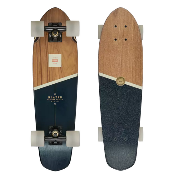 Cruiser GLOBE Blazer Teak Black 66 cm skateboard