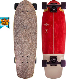 NKX Classic Cruiser Skateboard bílo-červený 26"