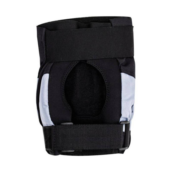 Chrániče kolen Boom Solid Black and Silver S