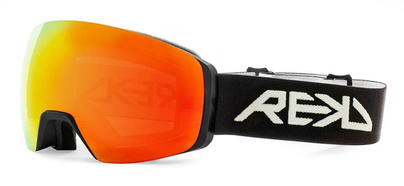 REKD Ascent MagSphere Snow Goggle Kit Black/Chromatic Torch M/L snowboardové a lyžařské brýle