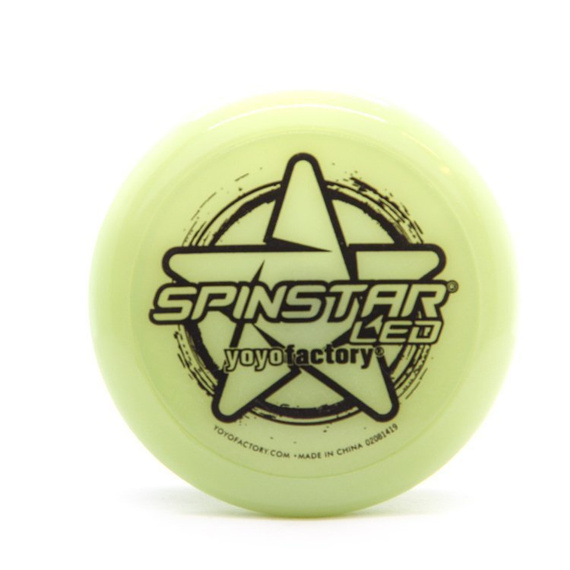 YoYoFactory Fluorescentní yoyo Spinstar GLOW Yellow