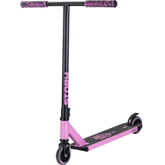 Vysoce výkonný skútr Story Diablo Black and Pink. 78 cm