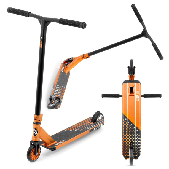 Dětská výkonná koloběžka SLAMM Assault oranžová 84 cm