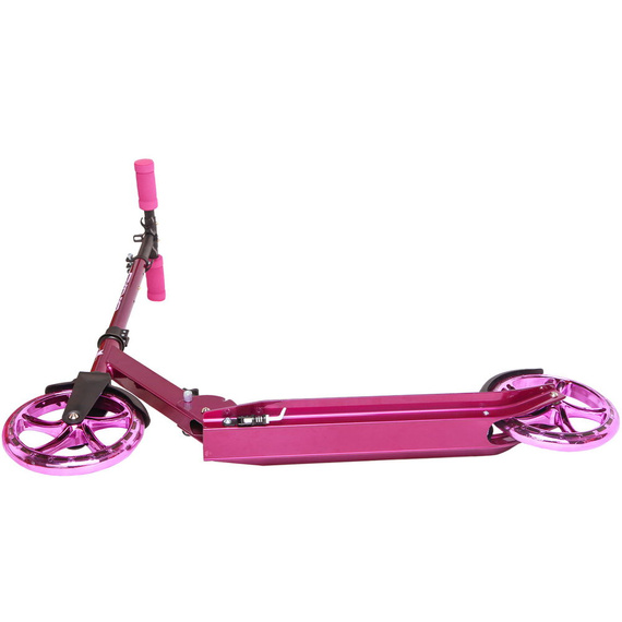 Přepravní koloběžka s velkými koly Story Urban GO! Fialová