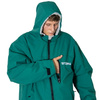 Poncho Ponczo Kurtka Story Change Robe Morska Zieleń