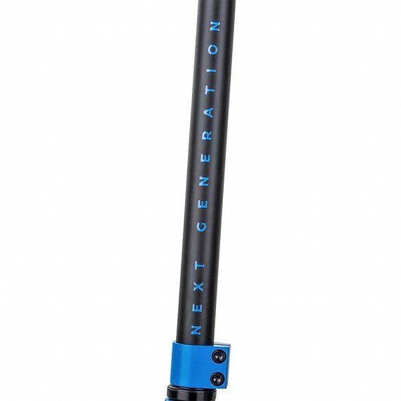 Hulajnoga Wyczynowa Aluminiowa Lekka dla młodych riderów NKD Next Generation Raw Blue wys. 79,4 cm