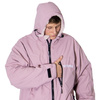 Pončo Poncho Jacket Story Change Robe Rose Tinted Pink