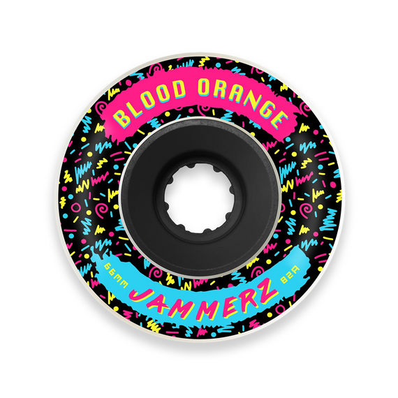 Blood Orange Jammerz Wheels White 66 mm 82A 