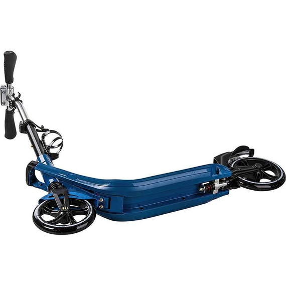 Přepravní skútr s velkými koly a plným odpružením Story Town Petrol Blue