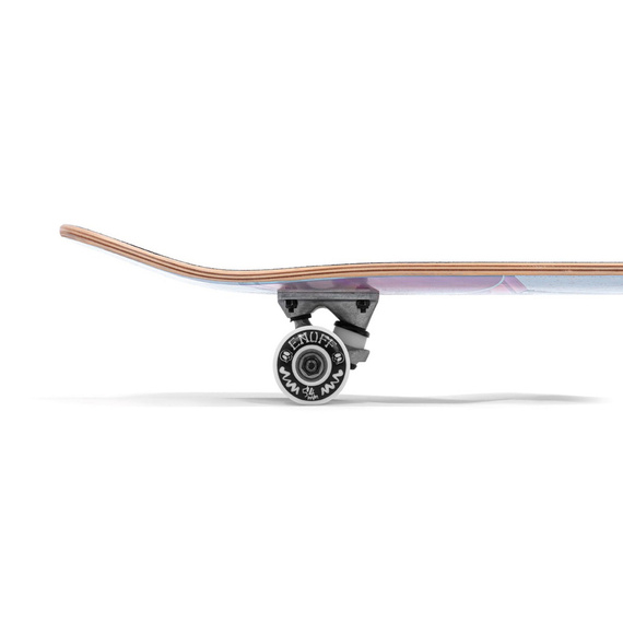 Skateboard Enuff Skully Hologram Mini Complete White 7.25"