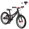 KUbikes 16S superlehké dětské kolo Černá a červená