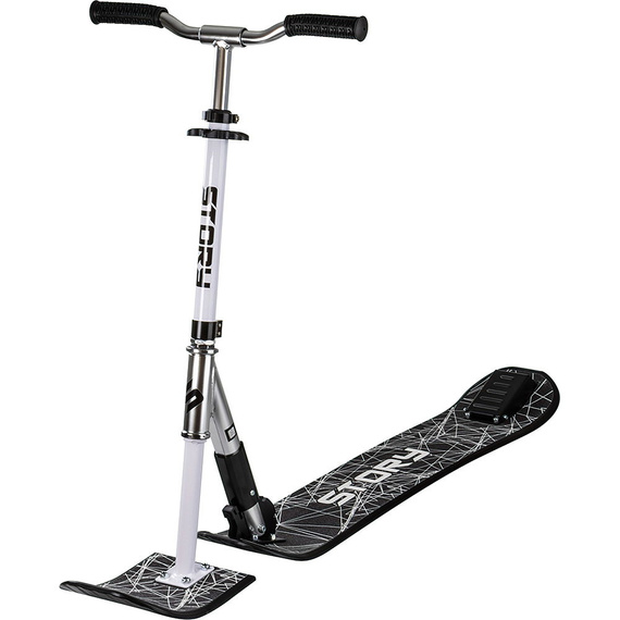 Hulajnoga Wyczynowa na śnieg Story Deluxe Snow Scooter Biało-Czarny 83-94 cm