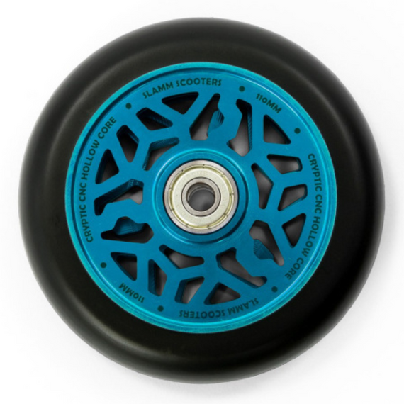 Koloběžkové kolečko SLAMM Cryptic Hollow Core Blue 110 mm