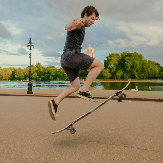 NKX Superior Dancing Longboard Zebra Royal 46"