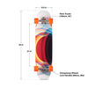 Cruiser Loaded Chinchiller Longboard Kompletní 34" skateboard