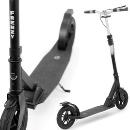 Frenzy 205 mm Air Zero Rekreační městská koloběžka černá/stříbrná