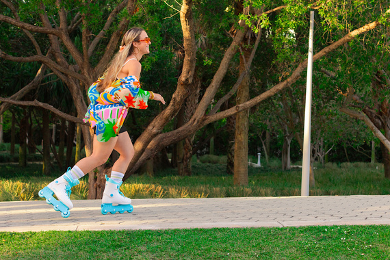 Inline brusle Impala Lightspeed White Ice Rekreační kolečkové brusle