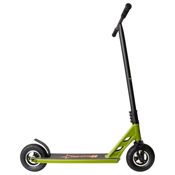NKD Bullit Dirt Scooter Army Green 100 cm terénní výkonný skútr