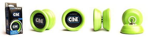 Yoyo set pro začátečníky YoYoFactory ONE + držák na yoyo + 10 strun