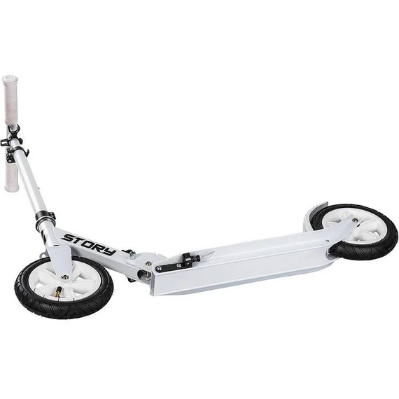 Rekreační koloběžka Story Civic Comfort White Nafukovací kola