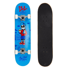 ENUFF SKULLY Complete Skateboard Blue 7.75"