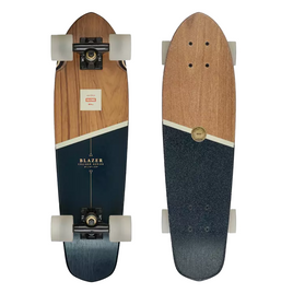 Cruiser GLOBE Blazer Teak Black 66 cm skateboard