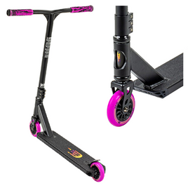 Výkonnostní koloběžka 74 cm SLAMM Tantrum V9 Black and Purple