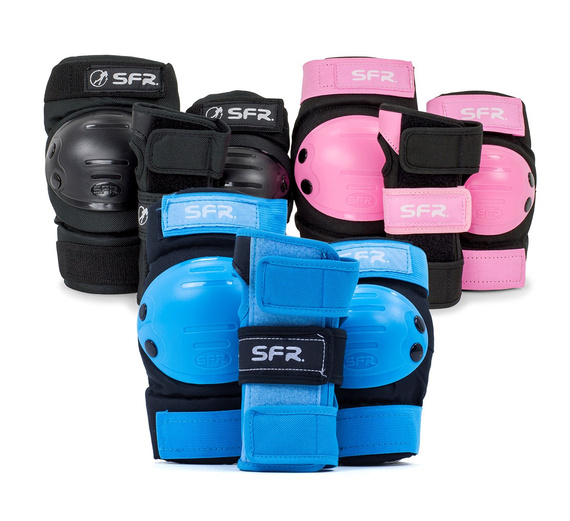 SFR Youth Ramp Triple Pad Protector Set Černá a růžová