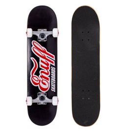 ENUFF CLASSIC LOGO Complete Skateboard Black 7.75"