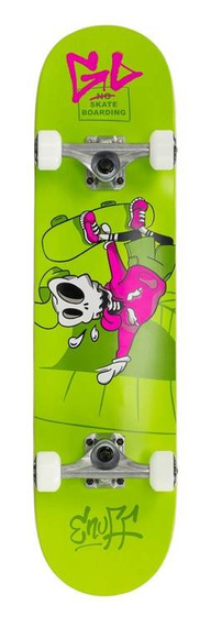 ENUFF SKULLY MINI COMPLETE Skateboard zelený 7.25"