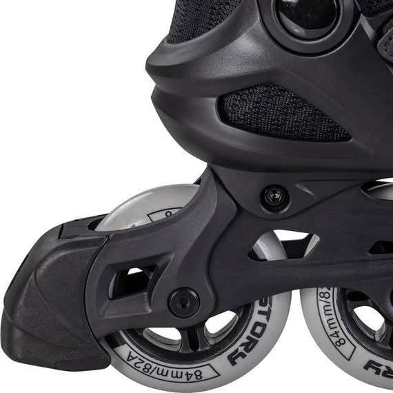 Łyżworolki Uniwersalne Inline STORY Vision Czarne