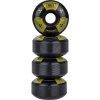 NKX Candy Series Toxic Black and Yellow 53mm 99A skateboardová kolečka
