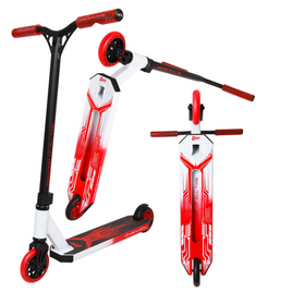 NKD GOAT Stunt scooter Bílý a červený wys. 83 cm