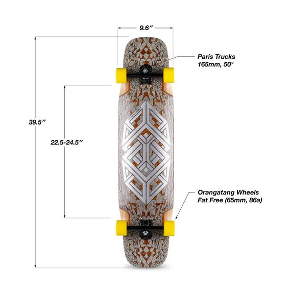Longboard Loaded Tesseract II Complete Chroma 40"
