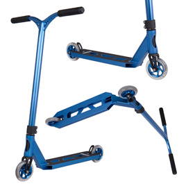 CORE CD1 Kompletní kaskadérská koloběžka modrá/černá wys. 81 cm
