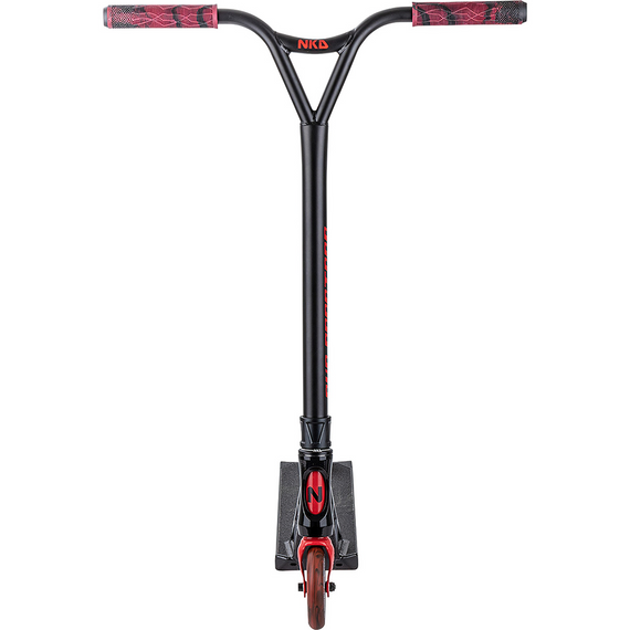 Hulajnoga Wyczynowa Streetowa Lekka NKD GAS Czarno-Czerwony wys. 85 cm