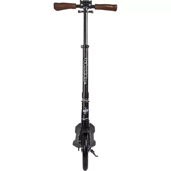 Městská koloběžka s předním odpružením Story Retro Ride Black