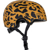 Skateboardová helma NKX Brain Saver Leopard Black and Brown