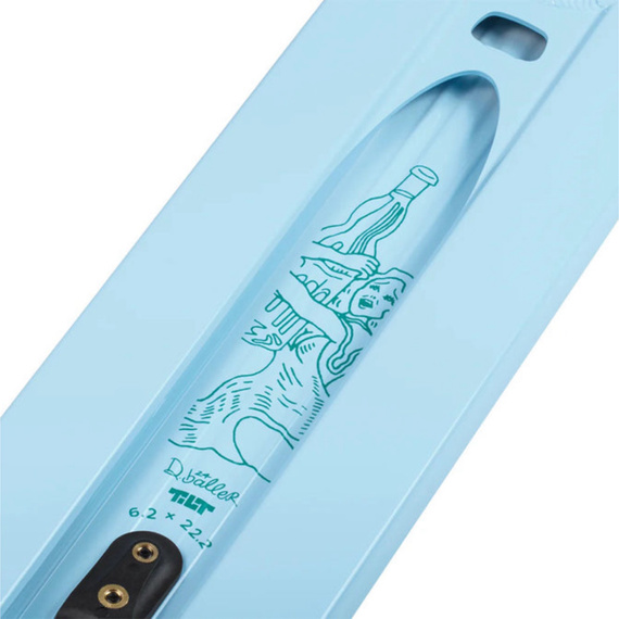 Palubní plošina pro naklápěcí koloběžky Delaney Pro Scooter Deck Polar 564 mm