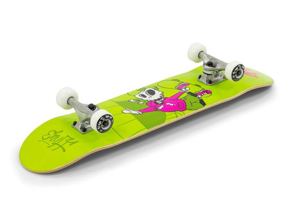 ENUFF SKULLY MINI COMPLETE Skateboard zelený 7.25"