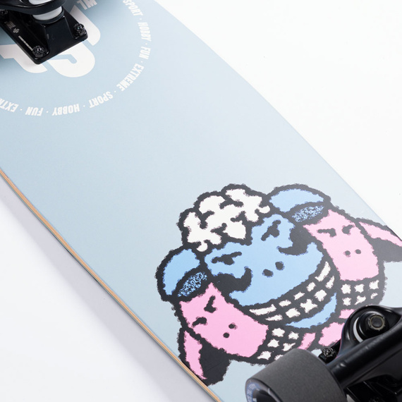 Urban Sports Future Animals Cruiser Skateboard 28.3"