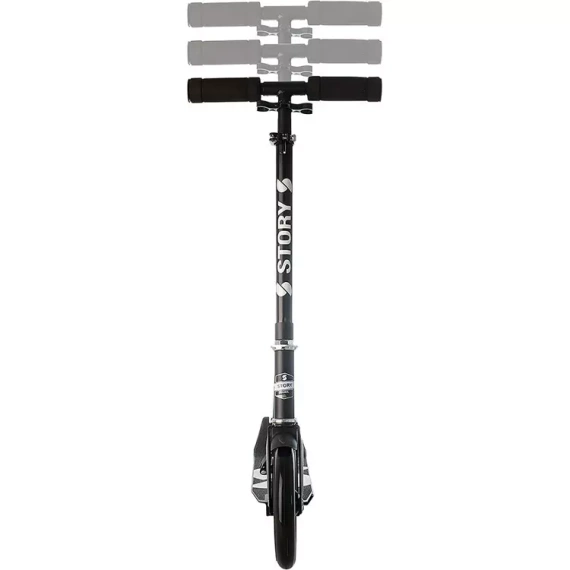 Přepravní koloběžka s velkými koly Story Urban GO! Černá