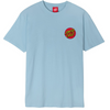 Koszulka SANTA CRUZ Classic Dot Chest T-Shirt Błękitny