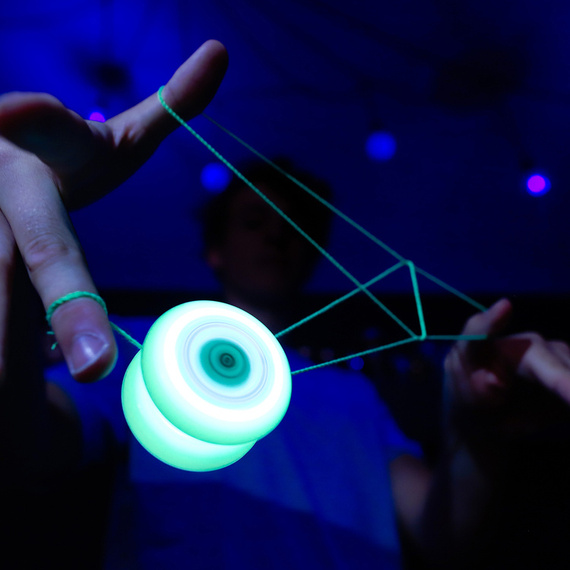 Yoyo Świecące Fluorescencyjne YoYoFactory Spinstar GLOW