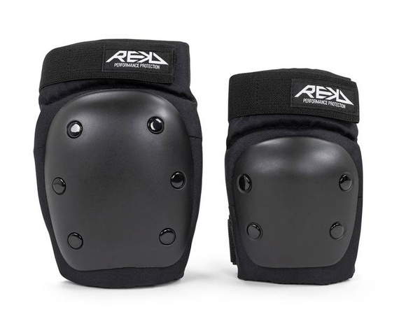 Ochraniacze REKD Youth Heavy Duty Double Pad Set Czarny