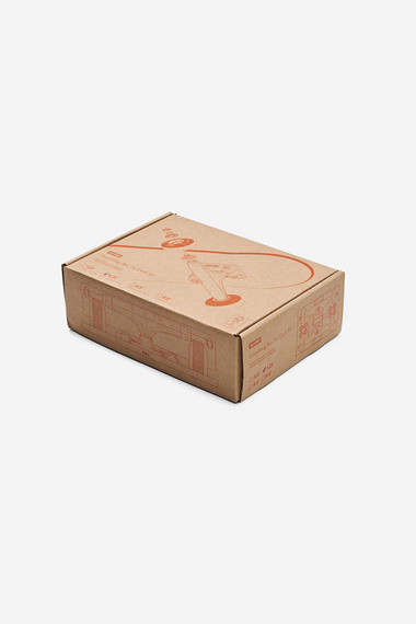 GLOBE Everything But The Deck Kit Raw Finish: Slant 5.25" Trucks, Globe G1 53 mm Wheels, ABEC-7 Bearings, Griptape, Mounting Pads, Skate Tool