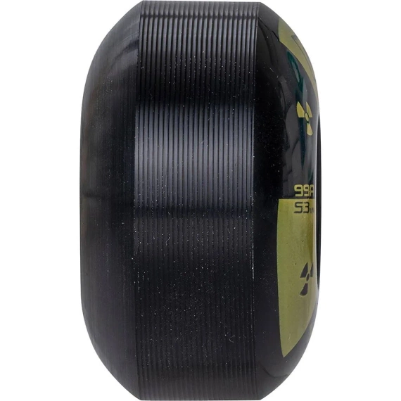 NKX Candy Series Toxic Black and Yellow 53mm 99A skateboardová kolečka