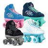 Wrotki RIO ROLLER LUMINA QUAD SKATES Biało-Niebieski
