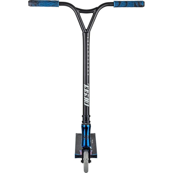 NKD Diesel Stunt Scooter Black and Blue 87 cm