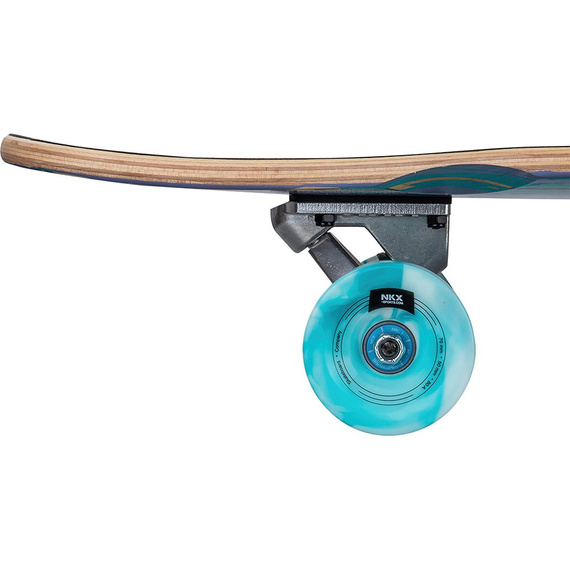 Longboard pro tanec NKX Vegas Blue 116 cm